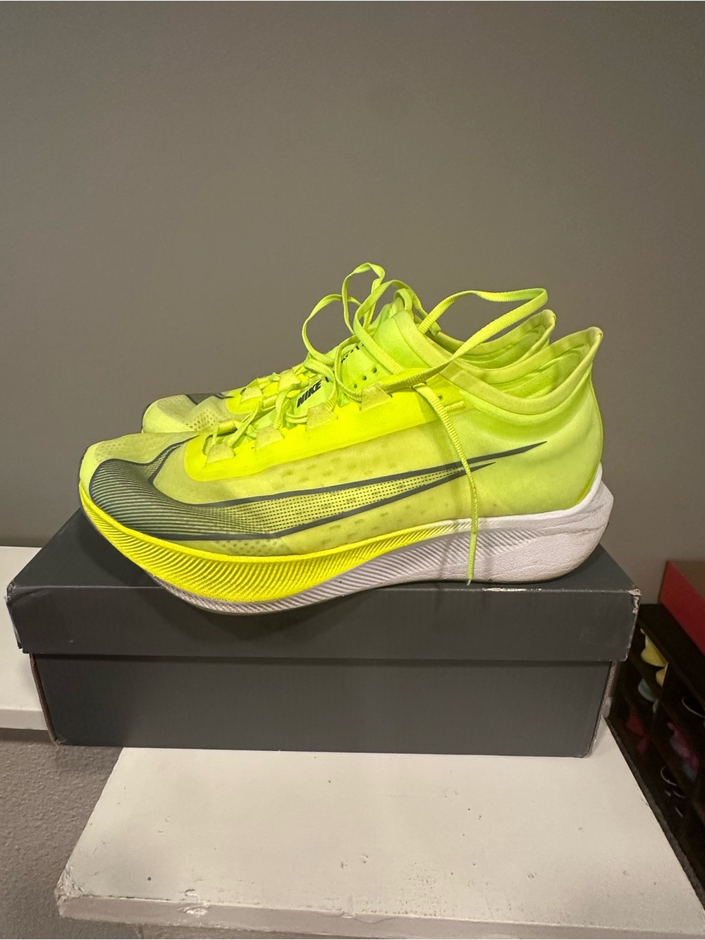 Nike Women's Neon Yellow Running Shoes